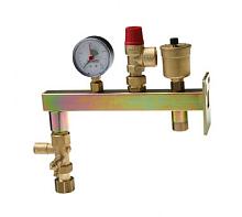 Watts GAG/KAV 3/4 Группа подключения мембранного бака 3 бар (до 50 кВт)