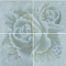 Infinity Ceramic Tiles Sky Roseton Verde 120x120 Декор