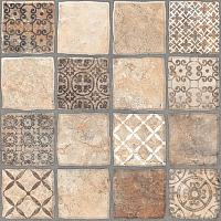 Керамин, Карфаген, 3Д Керамогранит бежевый декор 40х40
