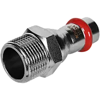 ROMMER Переходник ВПр-Нр 15x3/4, из нержавеющей стали прессовой, арт. Rss-0021-001534