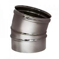 Отвод одностенный 15º, 30º ВУЛКАН Отвод одностенный 15º, 30º ВУЛКАН