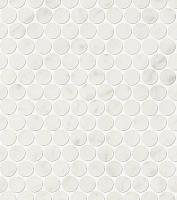Fap Ceramiche Roma Diamond Carrara Round Gres Mosaico29,5×32,5 см Мозаика