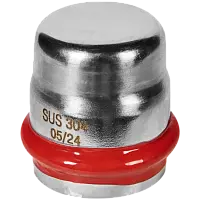 ROMMER Заглушка 18 из нержавеющей стали прессовой, арт. RSS-0025-000018