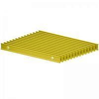 Декоративная решетка золото